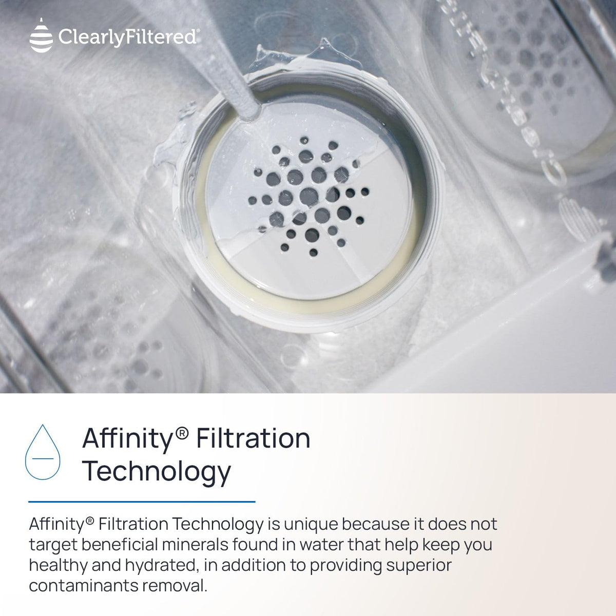 Priming the filter is easy with included steps and tips for setup.