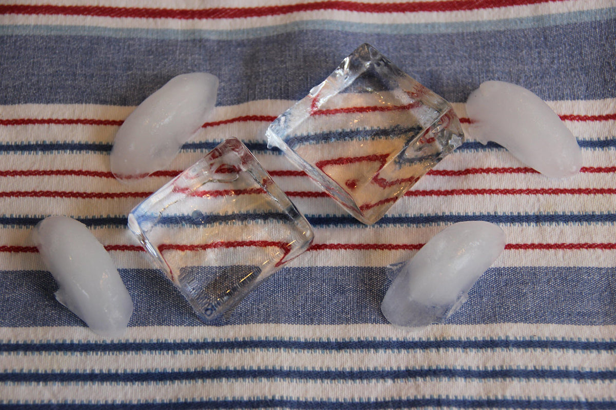 ClearlyFrozen crystal-clear artisanal ice made from tap water.