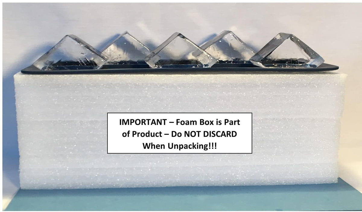 ClearlyFrozen insulation box included for longer-lasting ice in service.