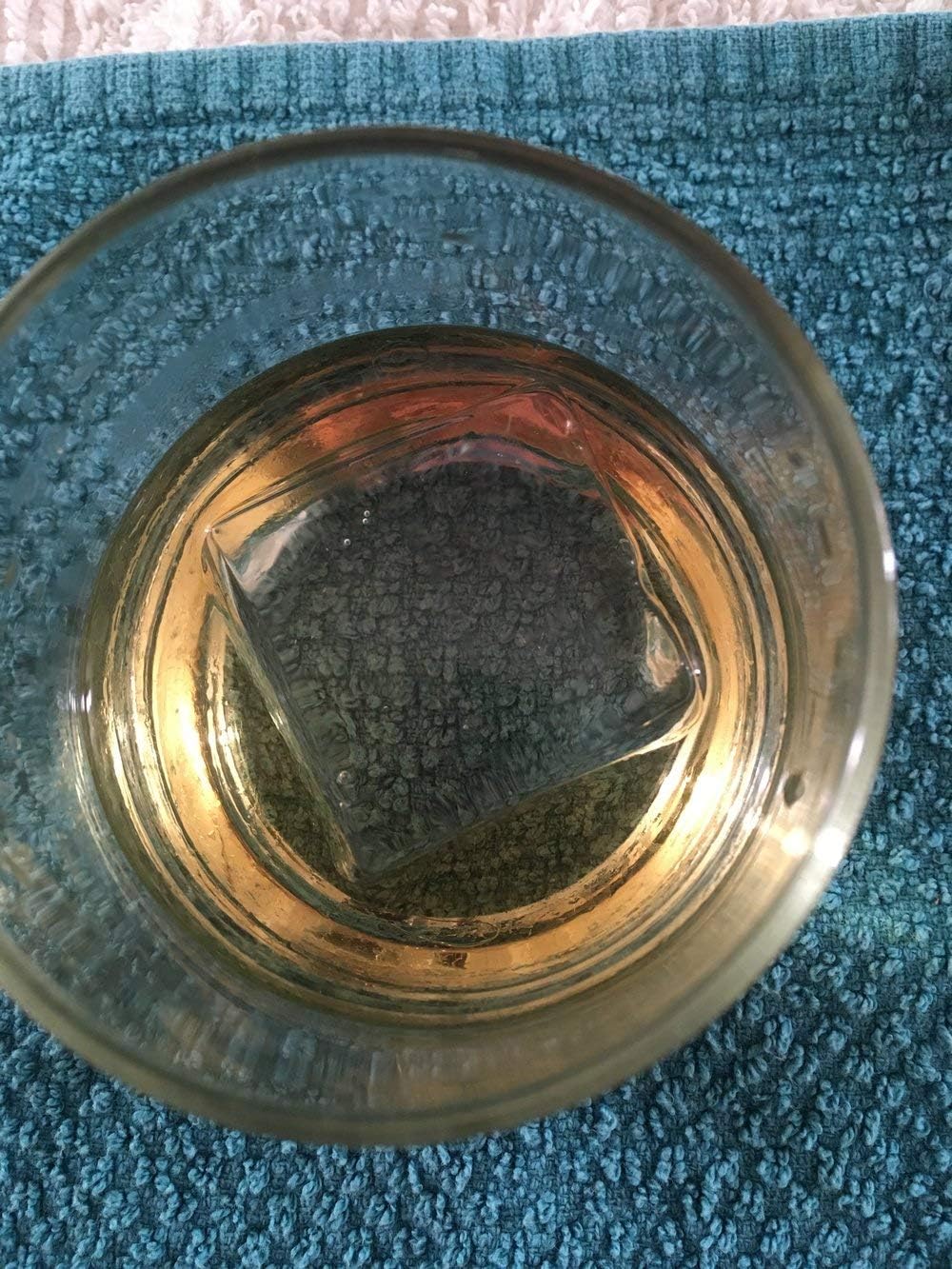ClearlyFrozen two-inch ice cubes ideal for whiskey rocks.