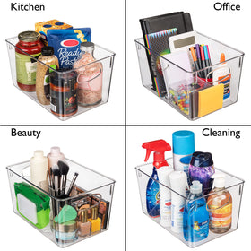 ClearSpace clear plastic is BPA-free and durable for long lasting use