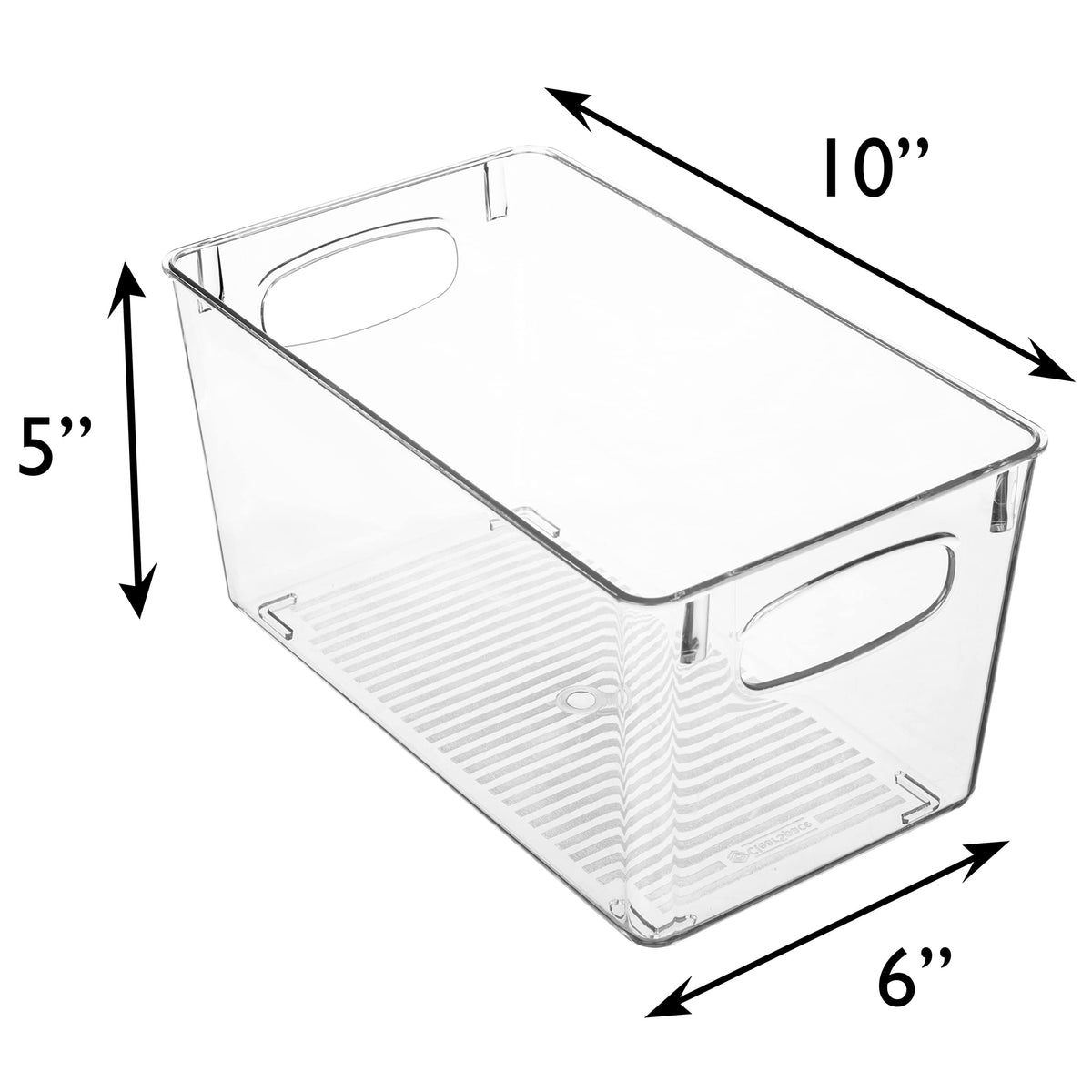 ClearSpace versatile storage bin set for kitchen, laundry, and other rooms.