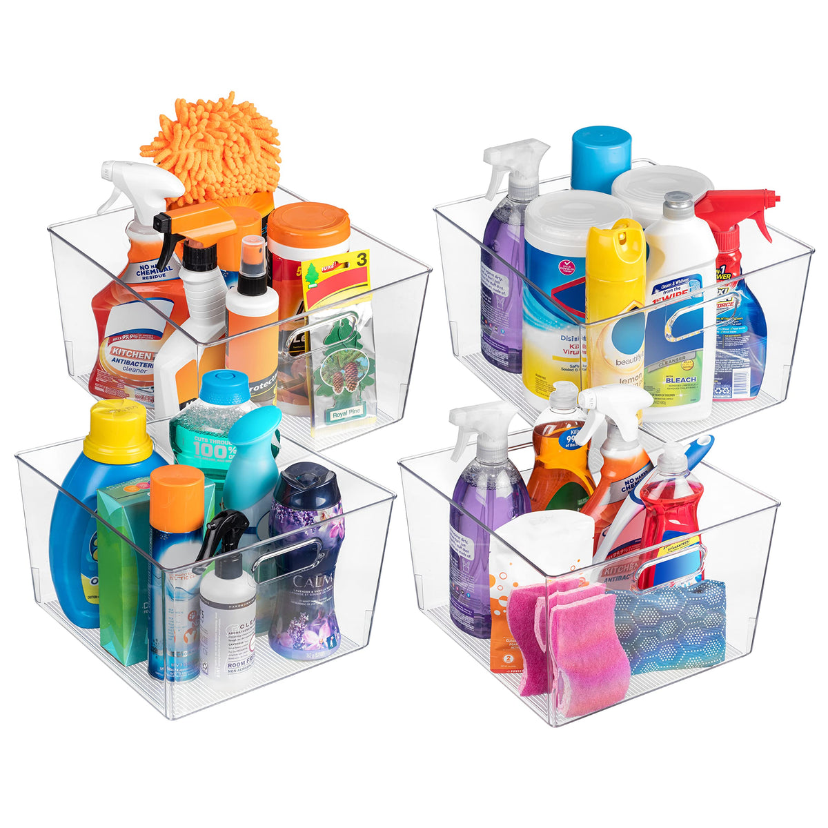ClearSpace XL bin with built-in handles for easy transport