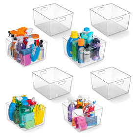 ClearSpace XL8 bin with side handles for easy carrying and organization.