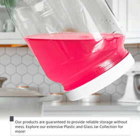 CLEARVIEW CONTAINERS food-grade clarity jar ideal for coffee or tea