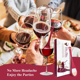 Clerona wine filters pack8 party setup offers a mindful way to share wine at gatherings.