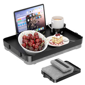 CLESOO lap tray cushion in black offers comfortable meals in bed