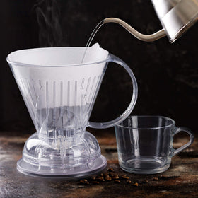 Immersion brewing with Clever Dripper for customizable strength