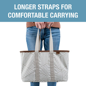 CleverMade Snapbasket LUXE car-use ready for errands and road trips