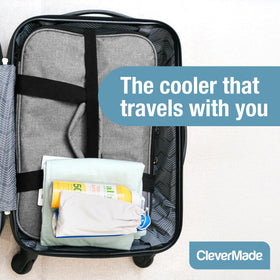 CleverMade Tahoe cooler includes built-in bottle opener for gatherings.