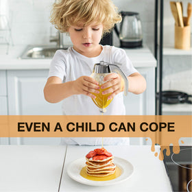 CLEVLI kitchen condiment dispenser suitable for syrups and sauces.