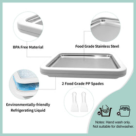 Climafusion spatula tool aiding easy scraping and perfect rolls in minutes.