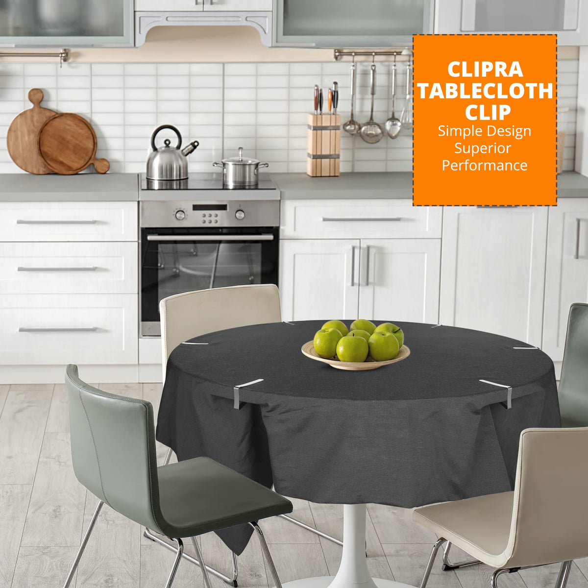 Clipra packaging shows 12 clips and compact size.