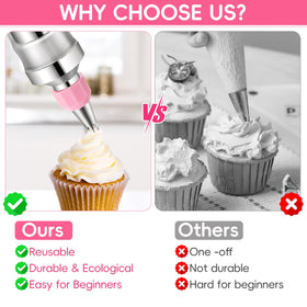 CLOCASIK silicone cupcake molds for quick bake-and-decorate sessions