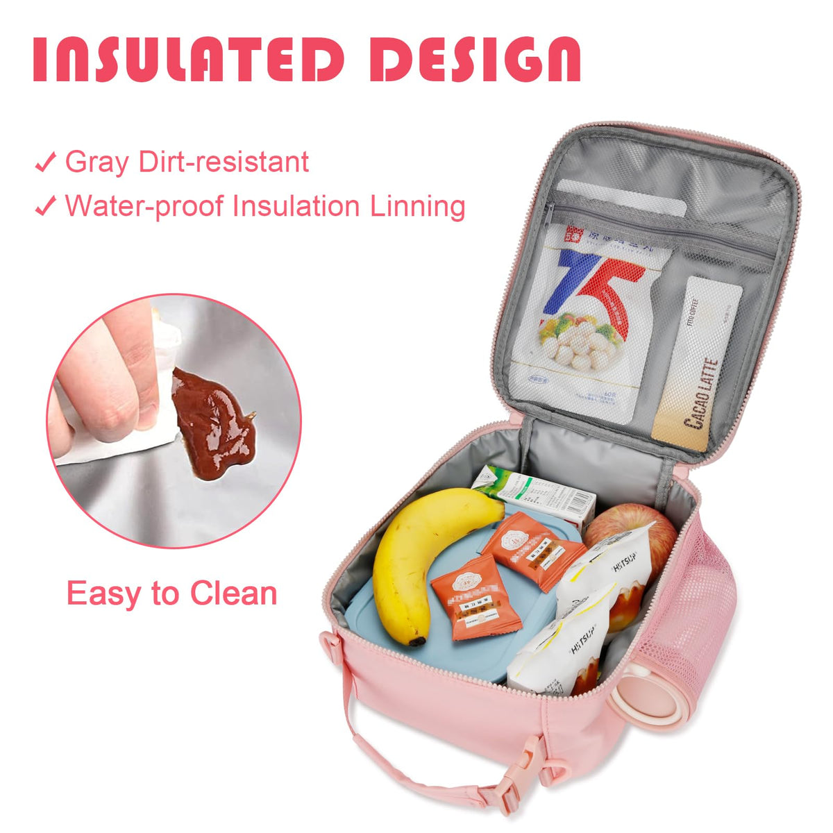 CloudWINGS easy-clean inner lining helps with fast maintenance after meals
