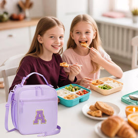 CloudWings lunch bag top handle for easy hand-carry during school days