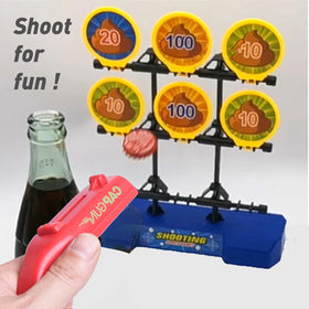 Cloud Zion grey cap gun opener provides easy bottle access at gatherings.