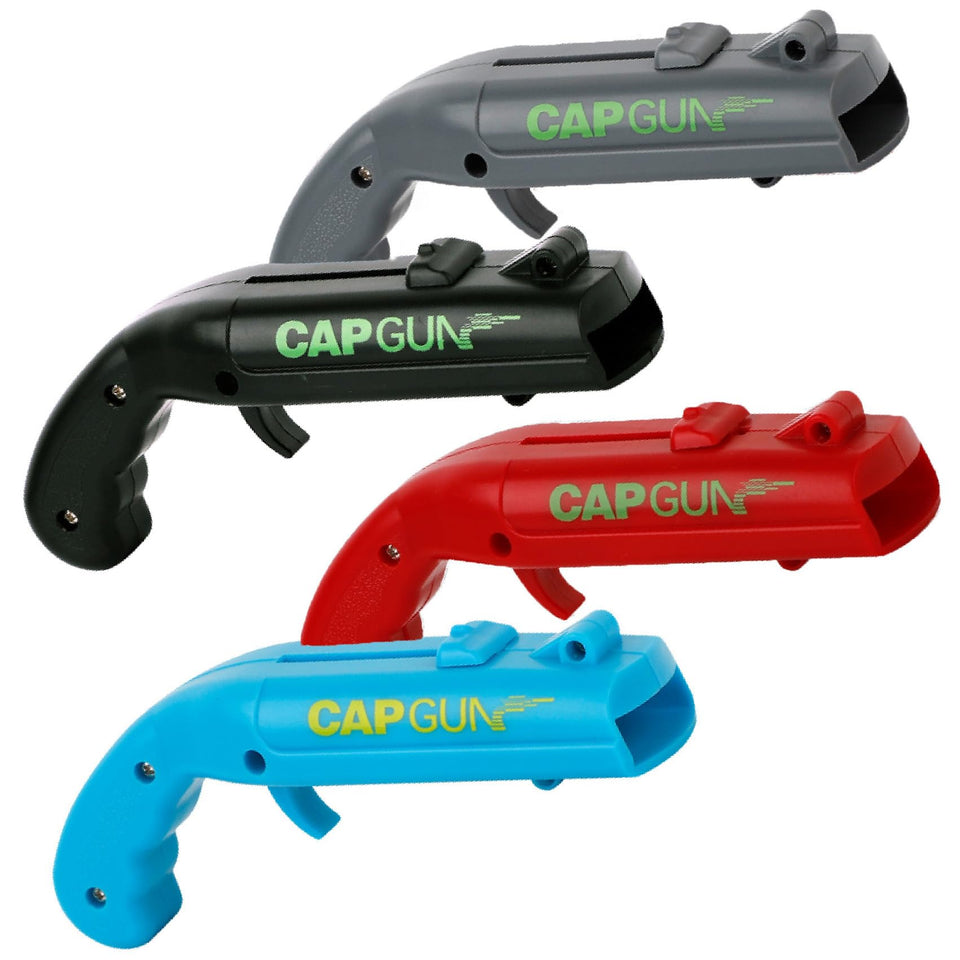 Cloud Zion beer bottle opener cap gun in red offers a playful bottle opening experience.