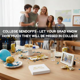 Cloverjoyed military leave napkins provide tasteful farewell touches for honors and good luck.