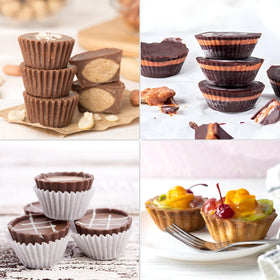 CLUEWR blue peanut butter cup molds ready for creative treats