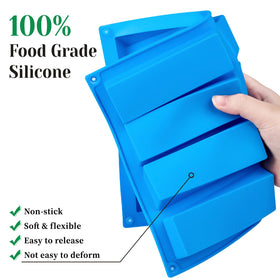 CLUEWR food-grade silicone mold BPA-free and durable for frequent use.