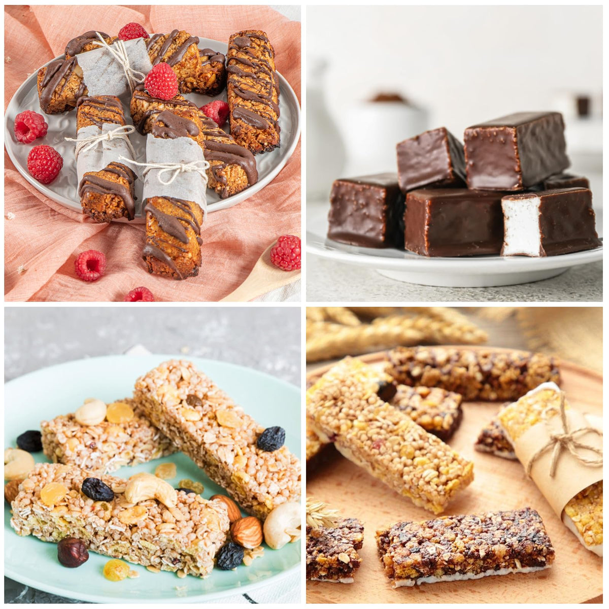 CLUEWR molds for energy bars, truffles, brownies and more