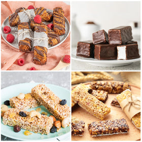 CLUEWR molds for energy bars, truffles, brownies and more