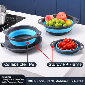 Cluren BPA-free food-grade material ensures safe food prep.