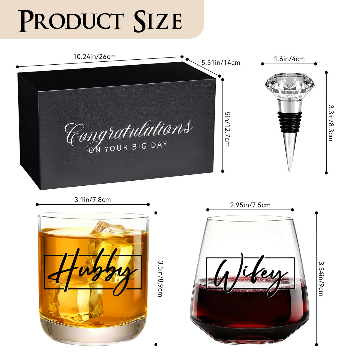 CLUSIVC wedding gift box showcases premium presentation for wedding or bridal shower