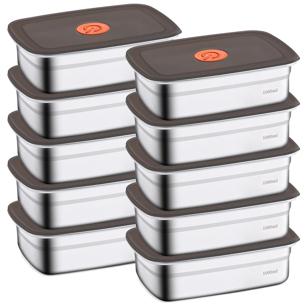 CLWVPCOT 34oz stainless steel container for meal prep and leftovers.