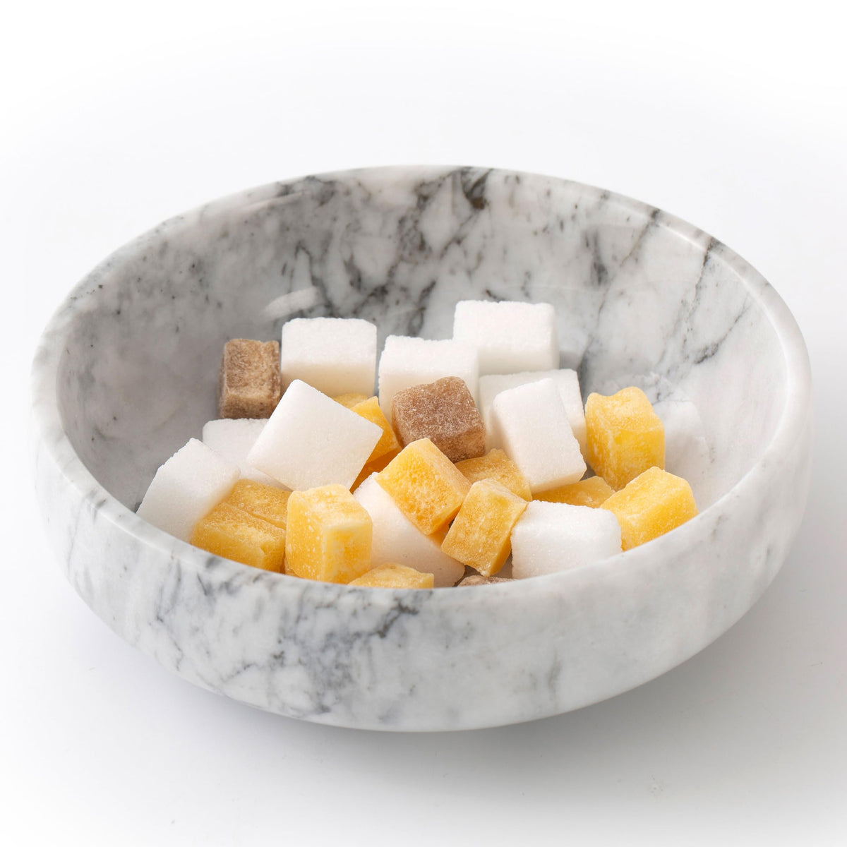 CM CHIC MONDAY marble candy dish on a desk adds elegant storage and snacks.