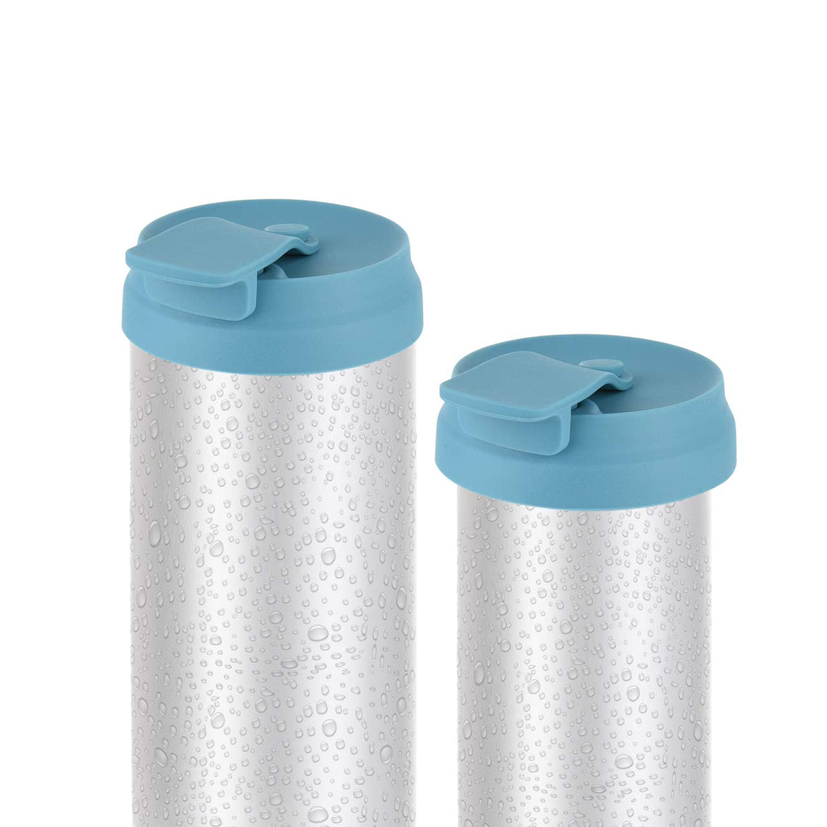 CM silicone slim can lid dark blue protects slim cans from dust and sand.