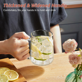 CMLKLZD wide handle provides comfortable grip and easy cleaning after busy mornings.