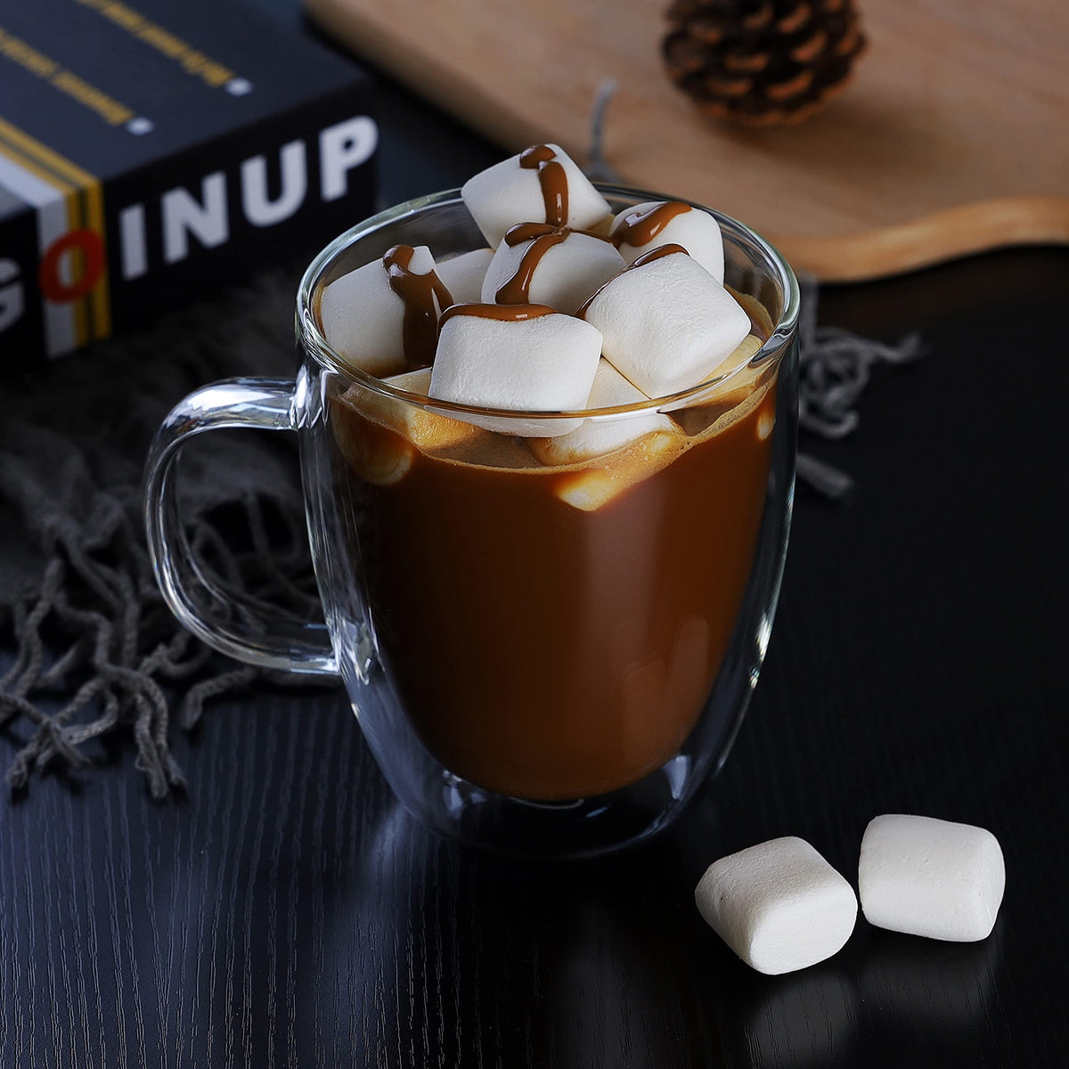 CNGLASS cozy kitchen scene with mug, perfect for daily coffee ritual.