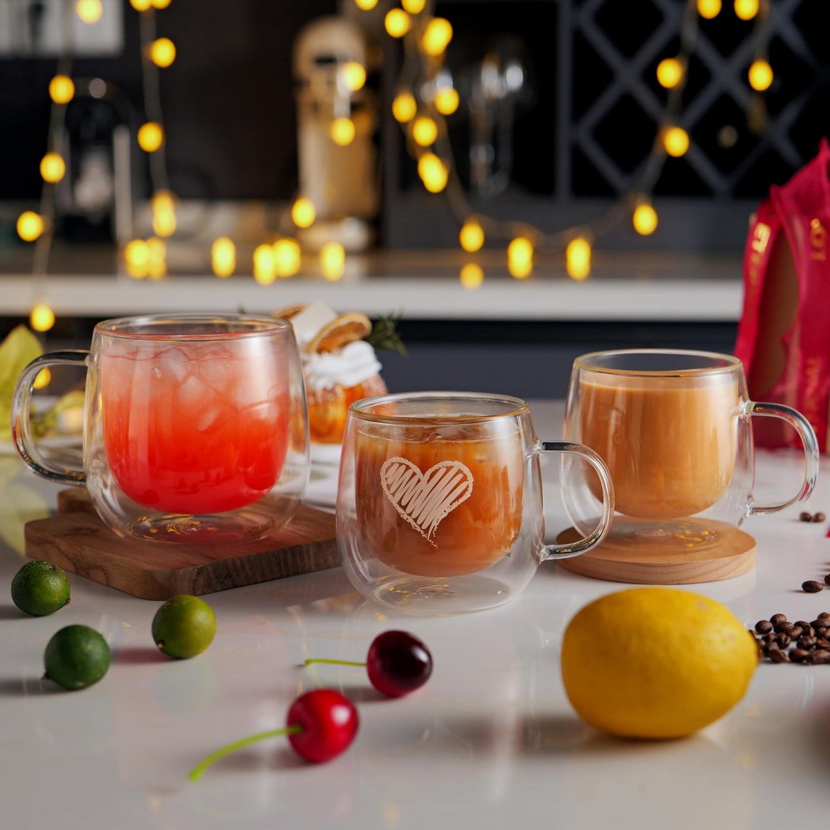 CNGLASS dishwasher-safe mug pack simplifies cleanup