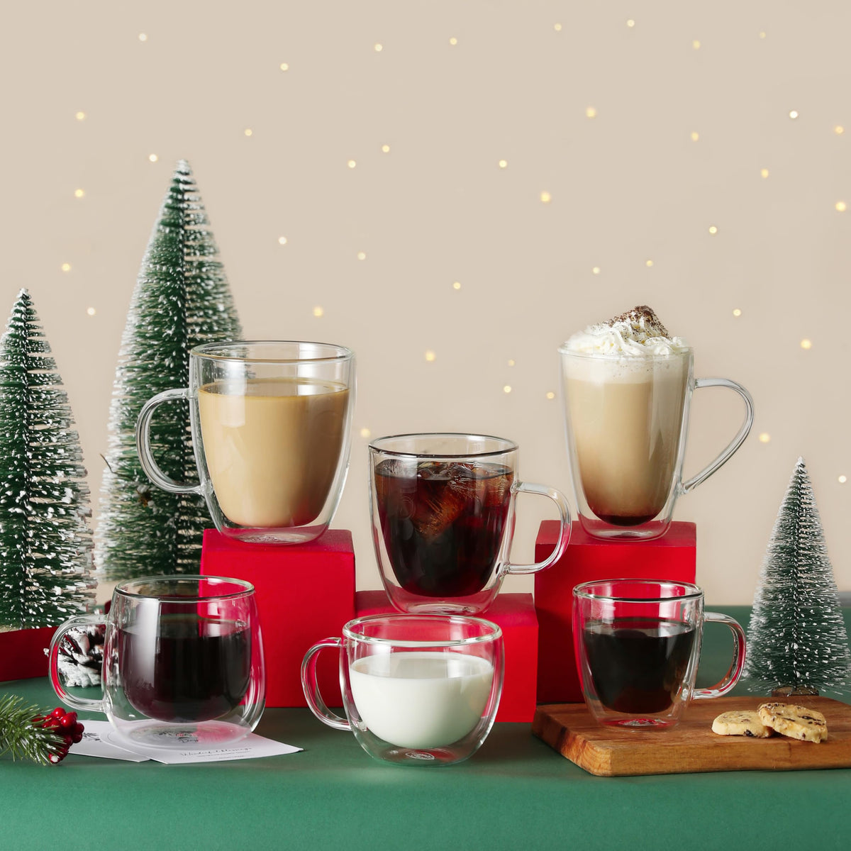 CNGLASS 8oz mug ideal for hot or iced drinks.