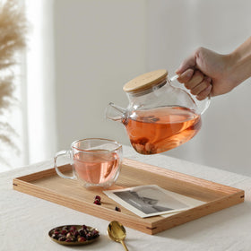 CNGLASS durable borosilicate glass mug is easy to clean.