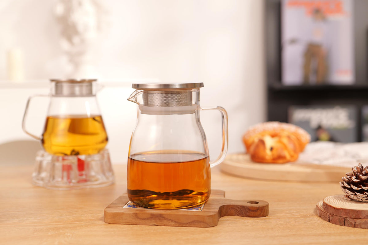 CNGLASS One-Touch Teapot gift-ready packaging suitable for tea lovers