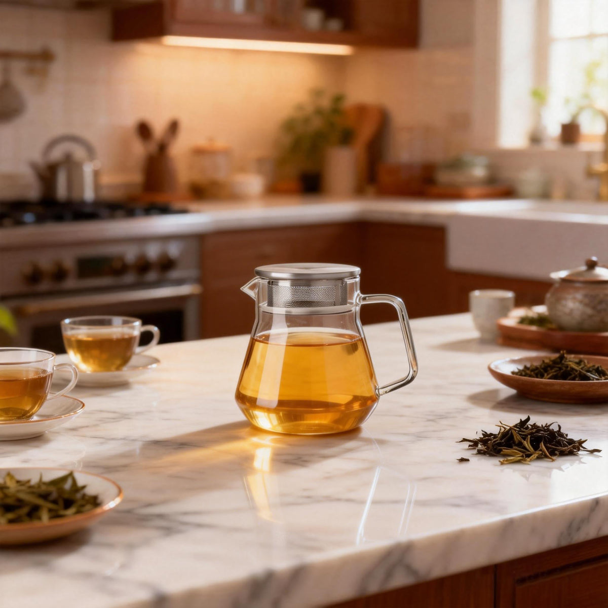 CNGLASS borosilicate glass withstands stovetop heating.
