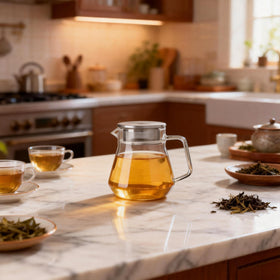 CNGLASS borosilicate glass withstands stovetop heating.