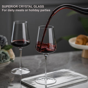CnSneg long stem wine glass offers graceful presentation and comfortable grip