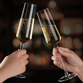 CnSneg versatile flutes designed for Prosecco and sparkling cocktails.