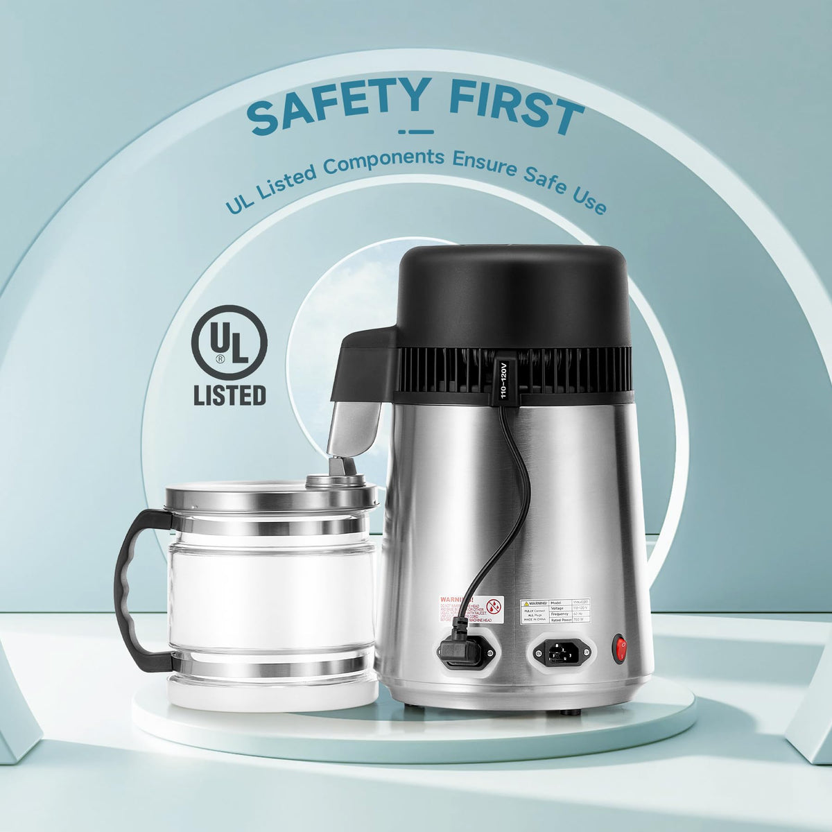 CO-Z 4L distiller low-maintenance use-case in everyday settings