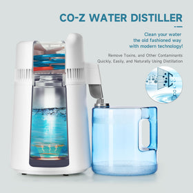 CO-Z 6L distiller with digital controls for easy operation