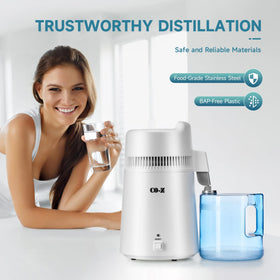 CO-Z kitchen-use image highlights the 1.6 gallon pitcher for easy transport
