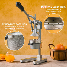 CO-Z cast-iron body offers durable, long-lasting performance