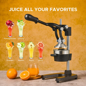 CO-Z manual citrus juicer compact countertop design fits kitchens and bars.