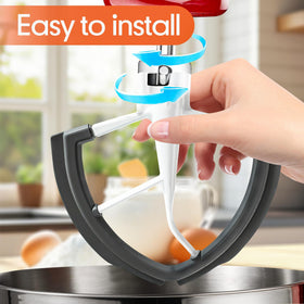 COADOW multi purpose beater handles cookies, cakes, frostings, and mash.