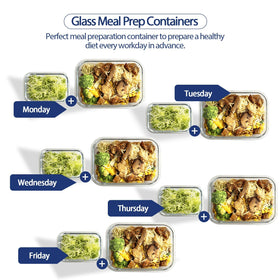 coccot high-borosilicate glass resists temperature changes for safe reheating.