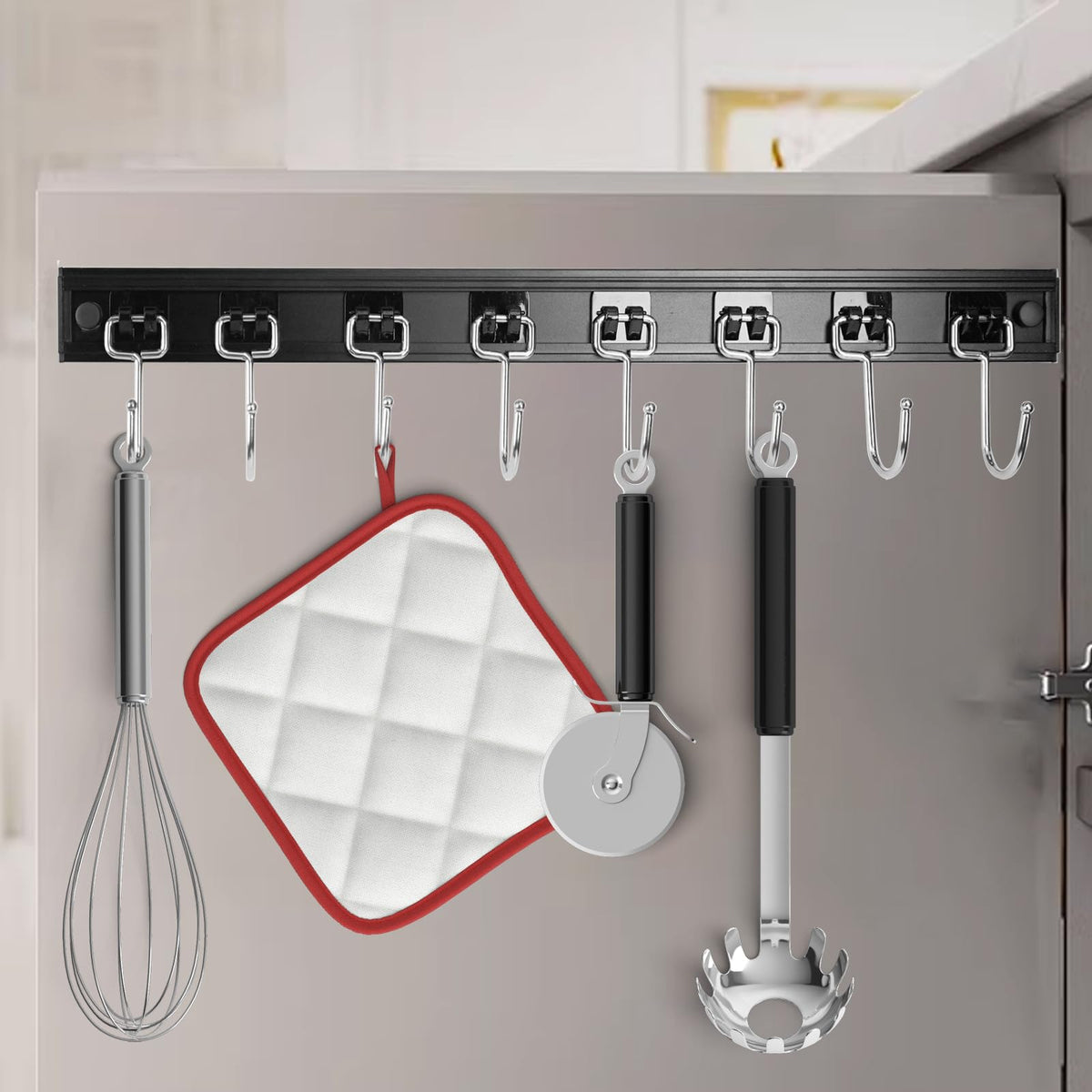 Cociat utensil rack bathroom storage shows versatile placement options.